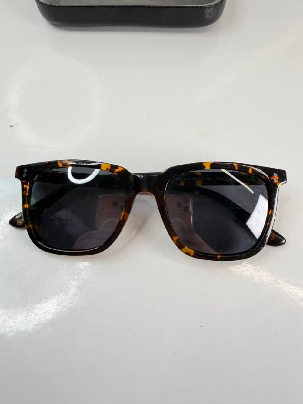 CARFIA Polarized Sunglasses – Italian Design – Classic Tortoiseshell Frame - Picture 3 of 16